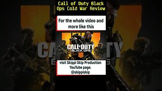 Call of Duty Black Ops Cold War Review Short