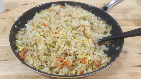 Chicken Fried Rice - Fried Rice - One Pot Meal (Giveaway is Over) The Hillbilly Kitchen