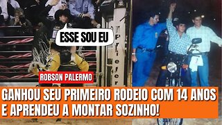 ROBSON PALERMO o maior prodígio que o rodeio já viu