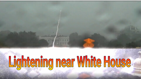 ALERT 🚨 Lightning strike near White House kills two people