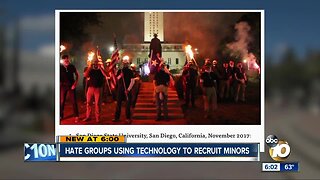 Hate groups using technology to recruit minors