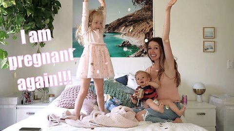 I am pregnant again!!! (+ a gender reveal!!!)