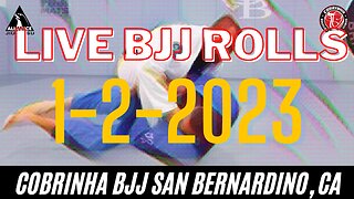 1/2/2023 Live BJJ Rolls
