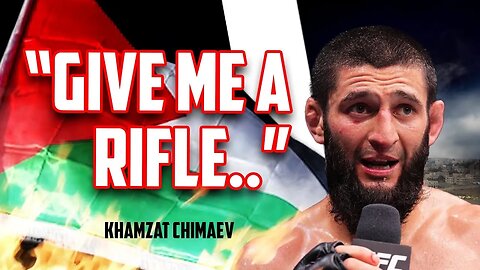 Khamzat Chimaev Response To Israeli's G*noc*de Of Gaza!