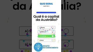 QUIZ CONHECIMENTOS GERAIS #shorts