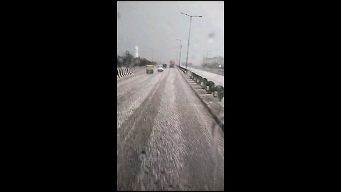 ice in punjab road