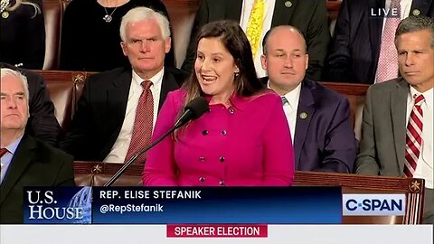 Chairwoman Stefanik Nominates Jim Jordan To Be The Next Speaker of The House