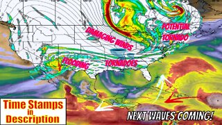 Hurricane Season Is Not Over! Severe Weather Forecast Today & Tomorrow