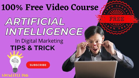 Artificial Intelligence In Digital Marketing | Free Video Course | Online Course