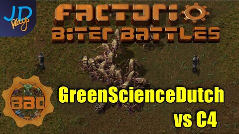 Factorio PvP Biter Battles ⚙️ BBChampions ⚙️ GreenScienceDutch vs C4