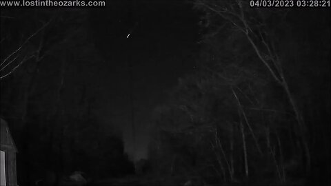 Meteor Over the Ozarks April 3rd at 3:28 AM