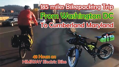 ELECTRIC BIKE TOUR: Washington Dc to Cumberland Maryland P-1 - E-Bike Tours | FireAndIceOutdoors.net