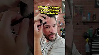 EYEBROW RAZOR CLEANUP