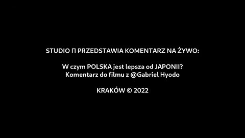 Live Nr.24 W czym Polska jest lepsza od Japonii Studio Pi 12.06.2022