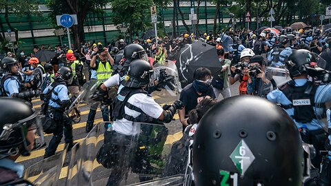 Hong Kong Protests Continue After Reports Of Police Violence