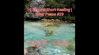 10 Second Short Healing Inner Peace | Meditation Music | Angel Guides | #29 #Meditation #shorts