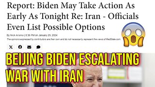 2024 Chaos: Biden Threatening IRAN With Airstrikes After US Troops Killed in Drone Strike Attack