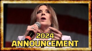 LIVE: Marianne Williamson 2024 Campaign Announcement - Reaction and Commentary