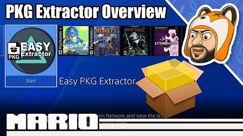 Easy PKG Extractor for PS4 - Homebrew Overview