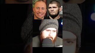 George St Pierre beats Khabib Nurmogomedov in grappling - MMA Guru Predicts