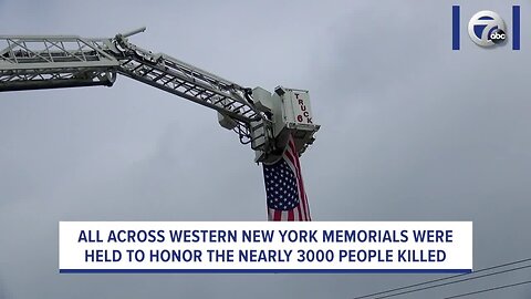 Memorials held across WNY to honor 9/11 terrorist attack victims