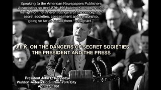 THE PRESIDENT AND THE PRESS: ADDRESS BEFORE THE AMERICAN NEWSPAPER PUBLISHERS ASSOC., APRIL 27, 1961