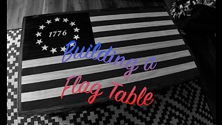 American Flag Table