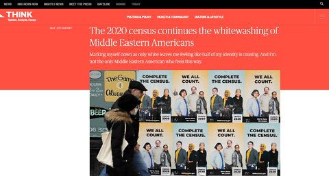 Census of whitewashing