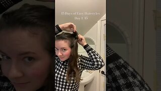 15 Days of easy hairstyles: day 1 bubble pigtails hair tutorial