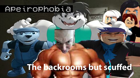 Apeirophobia. The backrooms but scuffed Pt.5(roblox)