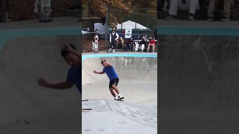 Stomped back heel and big flip on hip at quarryville #skatepark #skateboarding #skate #skateboard