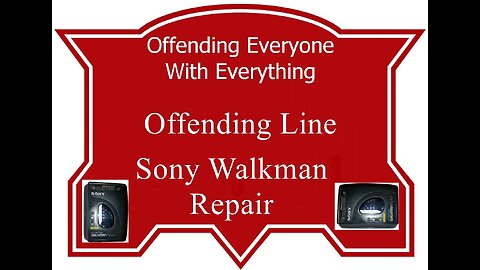 Sony Walkman Repair