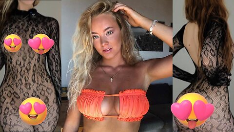 4K Transparent Lingerie & Clothing Try-On Haul | See-Through Fashion Trends