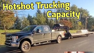 You're Probably Overweight | f250 W/ A 40ft Non Cdl Trailer | How Much Can You Haul?