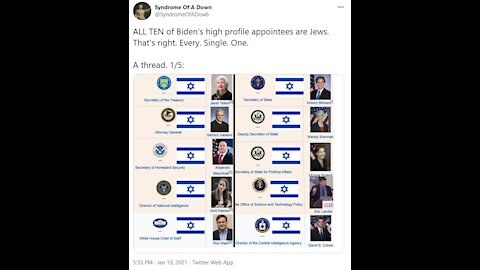 Why are 10 of Biden’s Top Appointees Jewish?