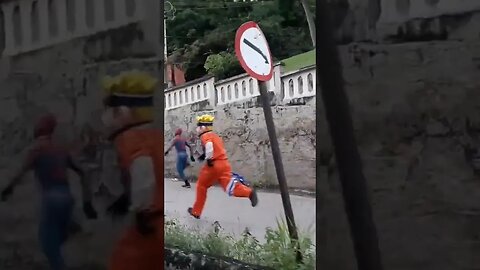 SUPER PULOS NINJAS NA CARRETA DA ALEGRIA FURACÃO, DANÇANDO FOFÃO, O MÁSKARA, BEN10 E PATATI