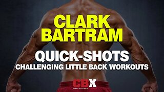 Quick Little Back Workout | Clark Bartram