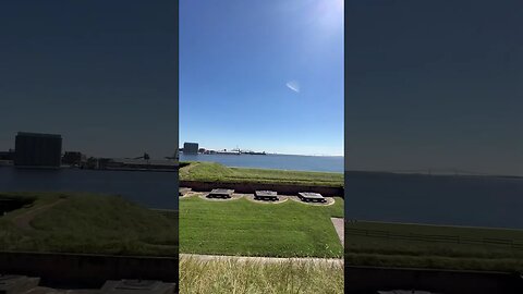 Fort McHenry Baltimore Maryland- Love me a fat cannon and some tunnels
