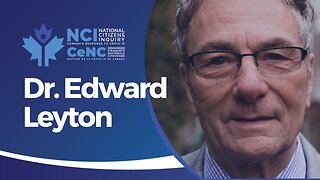 Dr. Edward Leyton - May 18, 2023 - Ottawa, Ontario