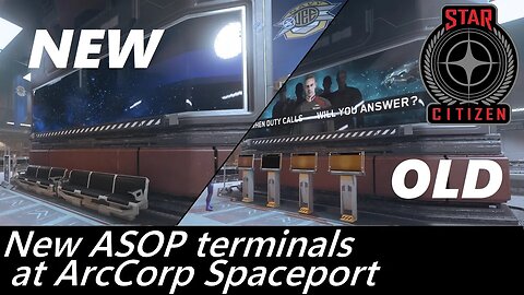Star Citizen 3.19 PTU | New ASOP terminals at ArcCorp Spaceport