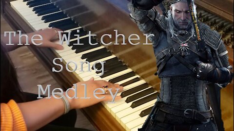 THE WITCHER | Lullaby of Woe/Silver for Monsters/Toss a Coin to Your Witcher Medley (Piano Solo)