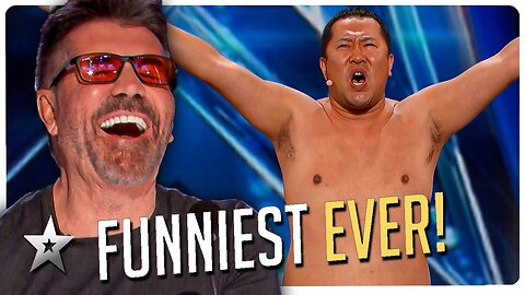 Funniest EVER Comedy from Japan on America's and Britain's Got Talent!