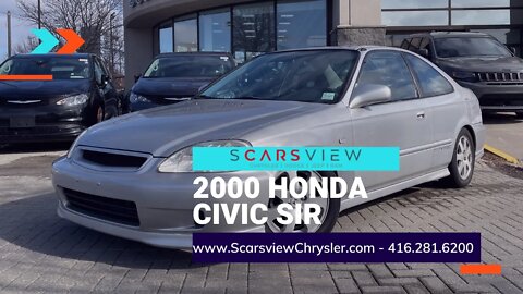 Used 2000 Honda Civic SiR in Silver on sale at Scarsview