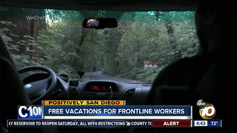 Free vacations for frontline workers