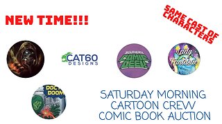 SATURDAY MORNING CARTOON CREW COMIC BOOK AUCTION ON THE CHEAP $$