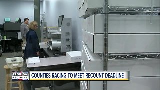 Counties racing to meet recount deadline