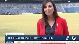 Final days of SDCCU Stadium