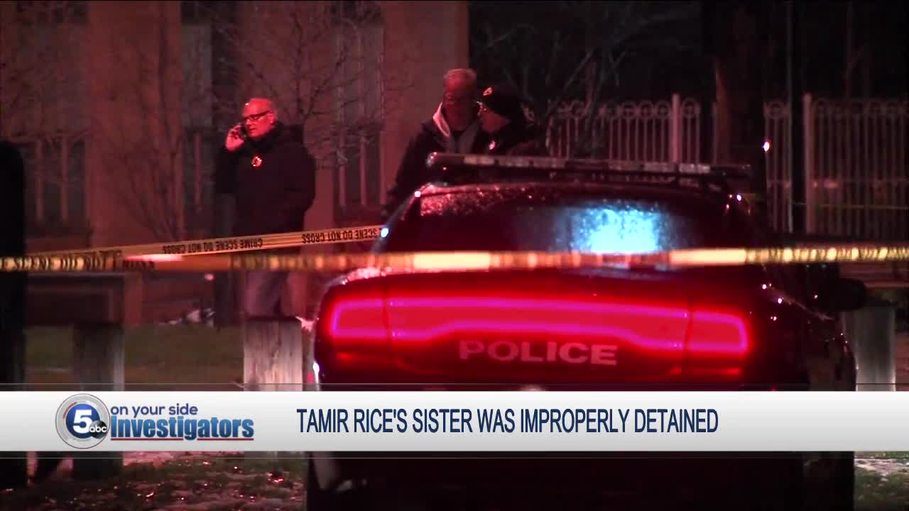 Review board finds police improperly detained Tamir Rice's sister