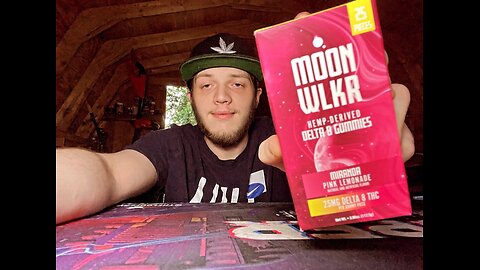 Reviewing MoonWLKR Delta 8 gummies Miranda Pink Lemonade 25 mg per gummies !!