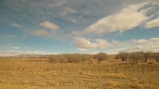 New Mexico scenery viewed from the Amtrak Southwest Chief